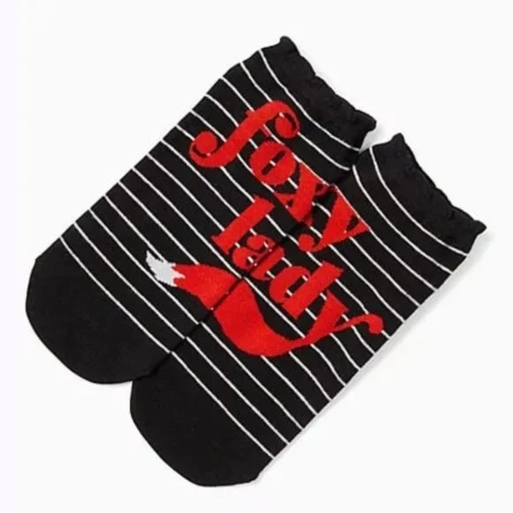 kate Spade Fox Laidy 3-Pack Ankle Socks - Picture 2 of 6
